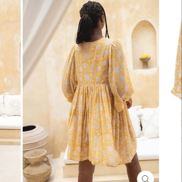 NEW Daughters Of India Kyra Mini Dress In Olive Size XXL - Picture 3 of 12